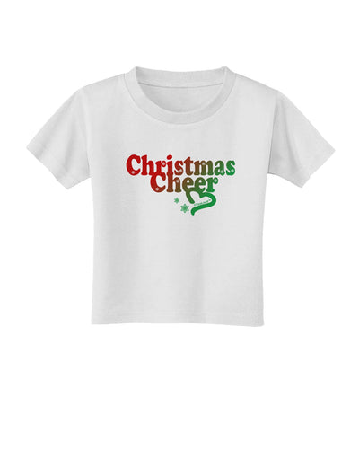 Christmas Cheer Color Toddler T-Shirt-Toddler T-Shirt-TooLoud-White-2T-Davson Sales