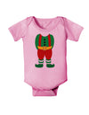 Christmas Elf Boy Character Body Baby Romper Bodysuit-Baby Romper-TooLoud-Light-Pink-06-Months-Davson Sales