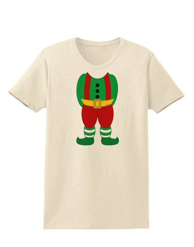 Christmas Elf Boy Character Body Womens T-Shirt-Womens T-Shirt-TooLoud-Natural-X-Small-Davson Sales