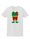 Christmas Elf Boy Character Body Womens T-Shirt-Womens T-Shirt-TooLoud-White-X-Small-Davson Sales