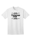Christmas Joy BnW Adult T-Shirt-Mens T-Shirt-TooLoud-White-Small-Davson Sales
