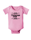 Christmas Joy BnW Baby Romper Bodysuit-Baby Romper-TooLoud-Pink-06-Months-Davson Sales