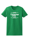 Christmas Joy BnW Womens Dark T-Shirt-TooLoud-Kelly-Green-X-Small-Davson Sales