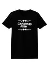 Christmas Joy BnW Womens Dark T-Shirt-TooLoud-Black-X-Small-Davson Sales