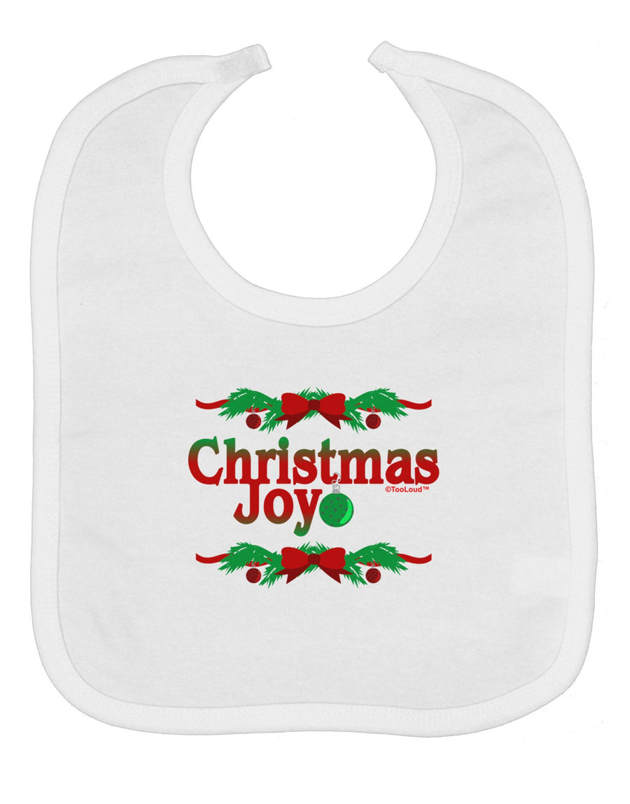 Christmas Joy Color Baby Bib