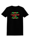 Christmas Joy Color Womens Dark T-Shirt-TooLoud-Black-X-Small-Davson Sales