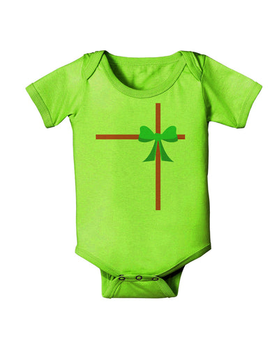 Christmas Present Gift Baby Romper Bodysuit-Baby Romper-TooLoud-Lime-Green-06-Months-Davson Sales