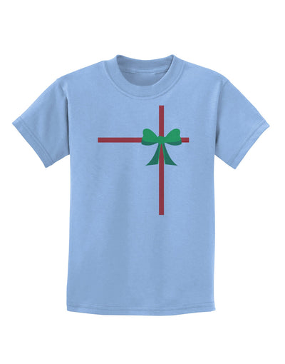 Christmas Present Gift Childrens T-Shirt-Childrens T-Shirt-TooLoud-Light-Blue-X-Small-Davson Sales