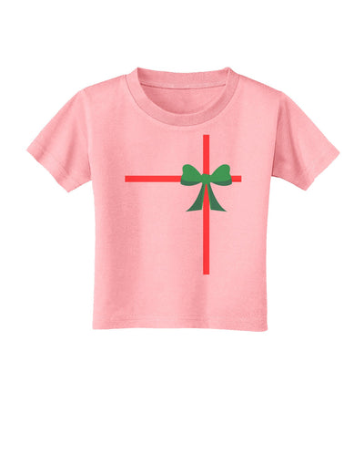 Christmas Present Gift Toddler T-Shirt-Toddler T-Shirt-TooLoud-Candy-Pink-2T-Davson Sales