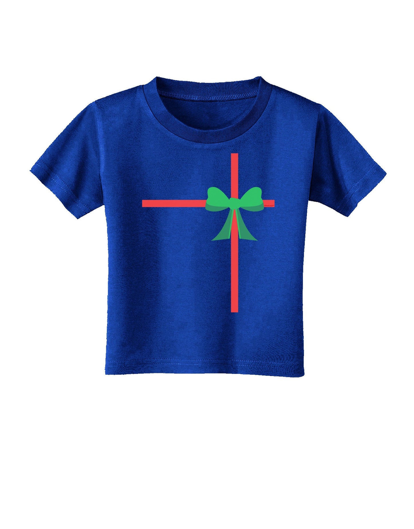 Christmas Present Gift Toddler T-Shirt Dark-Toddler T-Shirt-TooLoud-Red-2T-Davson Sales