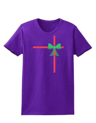 Christmas Present Gift Womens Dark T-Shirt-TooLoud-Purple-X-Small-Davson Sales