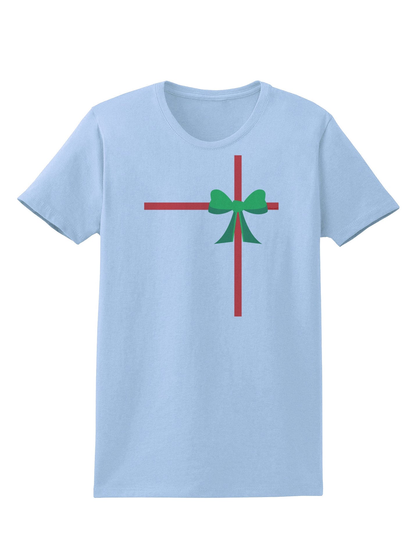 Christmas Present Gift Womens T-Shirt-Womens T-Shirt-TooLoud-Light-Blue-X-Small-Davson Sales