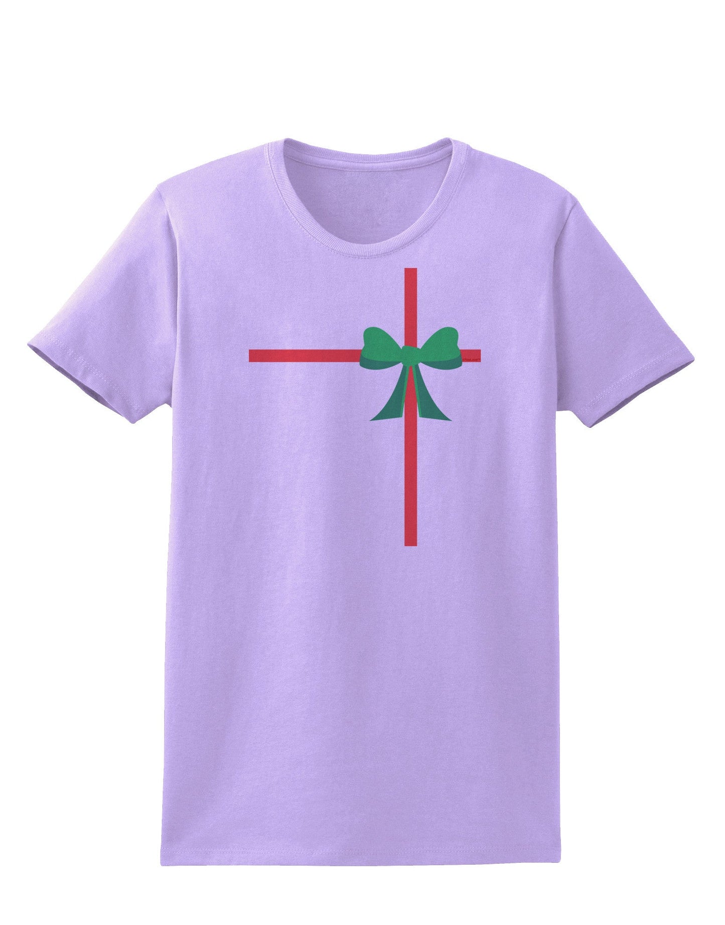 Christmas Present Gift Womens T-Shirt-Womens T-Shirt-TooLoud-Lavender-X-Small-Davson Sales