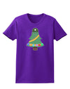 Christmas Tree Armed Design Womens Dark T-Shirt-Womens T-Shirt-TooLoud-Purple-X-Small-Davson Sales