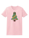 Christmas Tree Armed Design Womens T-Shirt-Womens T-Shirt-TooLoud-PalePink-X-Small-Davson Sales