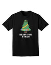 Christmas Tree - Ready for X-Mas Adult Dark T-Shirt-Mens T-Shirt-TooLoud-Black-Small-Davson Sales