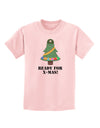 Christmas Tree - Ready for X-Mas Childrens T-Shirt-Childrens T-Shirt-TooLoud-PalePink-X-Small-Davson Sales