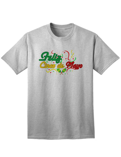 Cinco De Mayo Celebration Adult T-Shirt-Mens T-shirts-TooLoud-AshGray-Small-Davson Sales