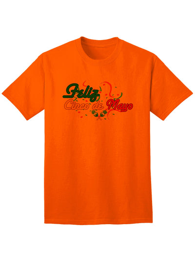 Cinco De Mayo Celebration Adult T-Shirt-Mens T-shirts-TooLoud-Orange-Small-Davson Sales