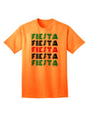 Cinco Fiestas Adult T-Shirt - A Vibrant Addition to Your Wardrobe, Crafted by TooLoud-Mens T-shirts-TooLoud-Neon-Orange-Small-Davson Sales