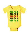 Cinco Fiestas Baby Romper Bodysuit by TooLoud-Baby Romper-TooLoud-Yellow-06-Months-Davson Sales