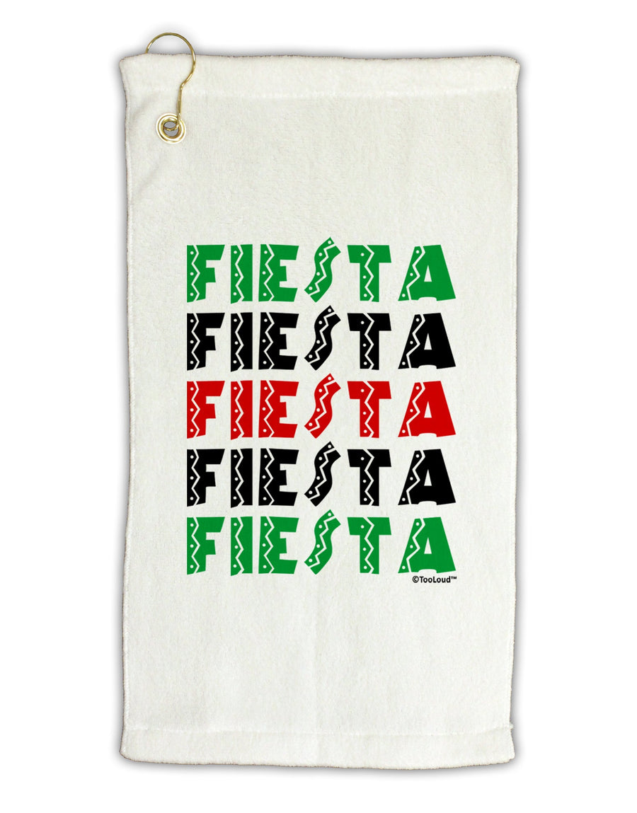 Cinco Fiestas Micro Terry Gromet Golf Towel 16 x 25 inch by TooLoud-Golf Towel-TooLoud-White-Davson Sales