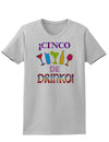 Cinco de Drinko! Womens T-Shirt-Womens T-Shirt-TooLoud-AshGray-X-Small-Davson Sales