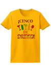 Cinco de Drinko! Womens T-Shirt-Womens T-Shirt-TooLoud-Gold-X-Small-Davson Sales