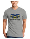 Cinco de Mayo - 5 Mayo Jars Adult V-Neck T-shirt by TooLoud-Mens V-Neck T-Shirt-TooLoud-HeatherGray-Small-Davson Sales