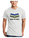 Cinco de Mayo - 5 Mayo Jars Adult V-Neck T-shirt by TooLoud-Mens V-Neck T-Shirt-TooLoud-White-Small-Davson Sales