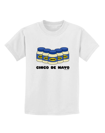 Cinco de Mayo - 5 Mayo Jars Childrens T-Shirt by TooLoud-Childrens T-Shirt-TooLoud-White-X-Small-Davson Sales