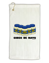 Cinco de Mayo - 5 Mayo Jars Micro Terry Gromet Golf Towel 16 x 25 inch by TooLoud-Golf Towel-TooLoud-White-Davson Sales