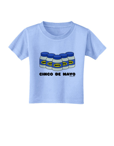 Cinco de Mayo - 5 Mayo Jars Toddler T-Shirt by TooLoud-Toddler T-Shirt-TooLoud-Aquatic-Blue-2T-Davson Sales