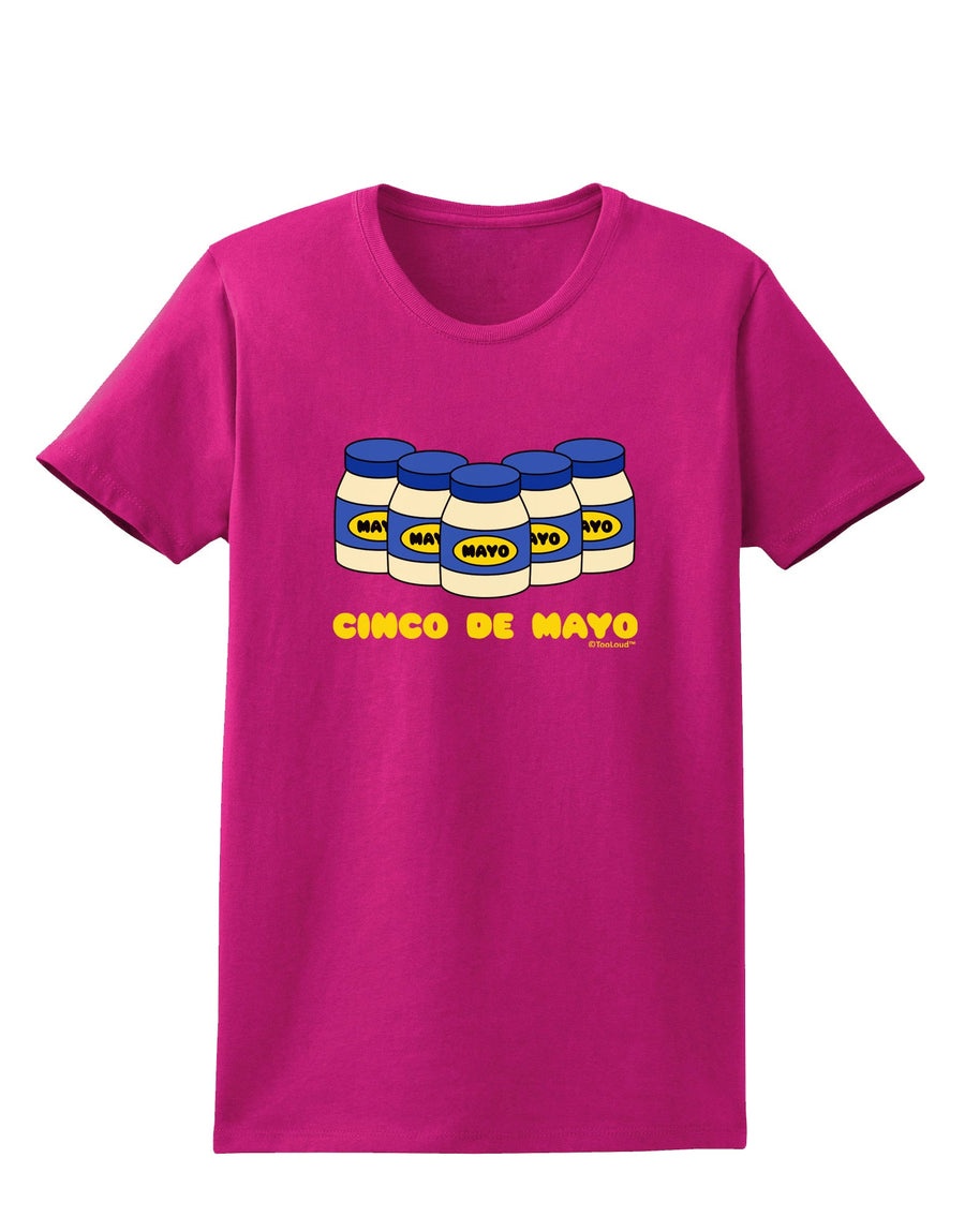 Cinco de Mayo - 5 Mayo Jars Womens Dark T-Shirt by TooLoud-Womens T-Shirt-TooLoud-Black-X-Small-Davson Sales