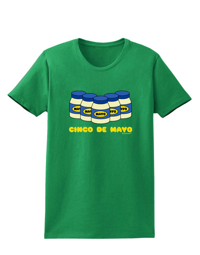 Cinco de Mayo - 5 Mayo Jars Womens Dark T-Shirt by TooLoud-Womens T-Shirt-TooLoud-Kelly-Green-X-Small-Davson Sales