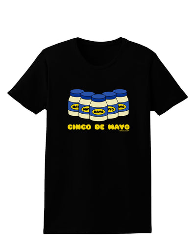 Cinco de Mayo - 5 Mayo Jars Womens Dark T-Shirt by TooLoud-Womens T-Shirt-TooLoud-Black-X-Small-Davson Sales