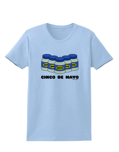 Cinco de Mayo - 5 Mayo Jars Womens T-Shirt by TooLoud-Womens T-Shirt-TooLoud-Light-Blue-X-Small-Davson Sales