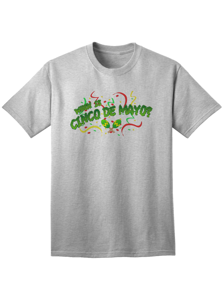 Cinco de Mayo Adult T-Shirt: Discover the Perfect Date