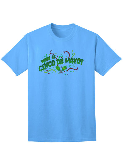 Cinco de Mayo Adult T-Shirt: Discover the Perfect Date-Mens T-shirts-TooLoud-Aquatic-Blue-Small-Davson Sales