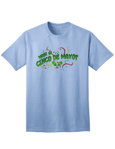 Cinco de Mayo Adult T-Shirt: Discover the Perfect Date-Mens T-shirts-TooLoud-Light-Blue-Small-Davson Sales