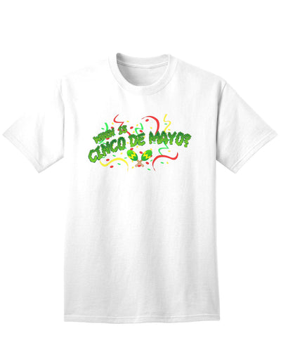 Cinco de Mayo Adult T-Shirt: Discover the Perfect Date-Mens T-shirts-TooLoud-White-Small-Davson Sales