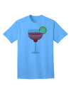 Cinco de Mayo Adult T-Shirt: Red Margarita with Lime - A Vibrant Addition to Your Ecommerce Collection by TooLoud-Mens T-shirts-TooLoud-Aquatic-Blue-Small-Davson Sales