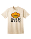 Cinco de Mayo Adult T-Shirt with Sombrero Design by TooLoud-Mens T-shirts-TooLoud-Natural-Small-Davson Sales