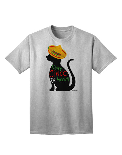 Cinco de Mayo Cat Adult T-Shirt by TooLoud - Celebrate in Style-Mens T-shirts-TooLoud-AshGray-Small-Davson Sales