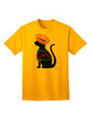 Cinco de Mayo Cat Adult T-Shirt by TooLoud - Celebrate in Style-Mens T-shirts-TooLoud-Gold-Small-Davson Sales