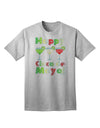 Cinco de Mayo Celebration: Vibrant Mexican Flag Colors Margaritas Adult T-Shirt by TooLoud-Mens T-shirts-TooLoud-AshGray-Small-Davson Sales