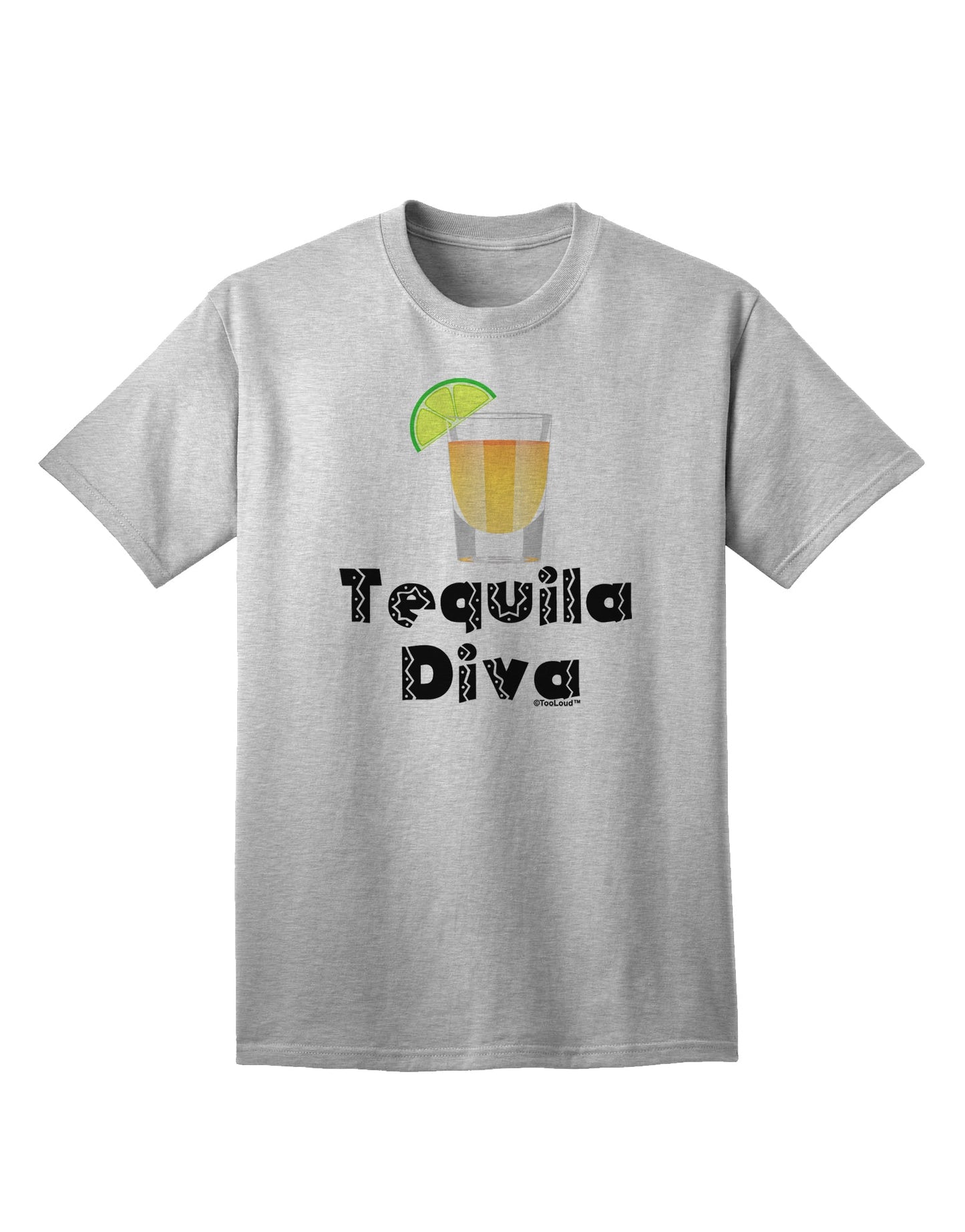 Cinco de Mayo Design Adult T-Shirt by TooLoud - A Must-Have Addition to Your Tequila Diva Collection-Mens T-shirts-TooLoud-AshGray-Small-Davson Sales