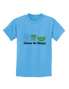 Cinco de Mayo Design - Salt Tequila Lime Childrens T-Shirt by TooLoud-Childrens T-Shirt-TooLoud-Aquatic-Blue-X-Small-Davson Sales