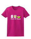 Cinco de Mayo Design - Salt Tequila Lime Womens Dark T-Shirt by TooLoud-Womens T-Shirt-TooLoud-Hot-Pink-Small-Davson Sales