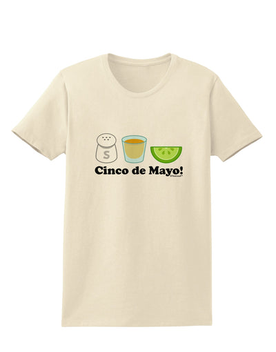 Cinco de Mayo Design - Salt Tequila Lime Womens T-Shirt by TooLoud-Womens T-Shirt-TooLoud-Natural-X-Small-Davson Sales